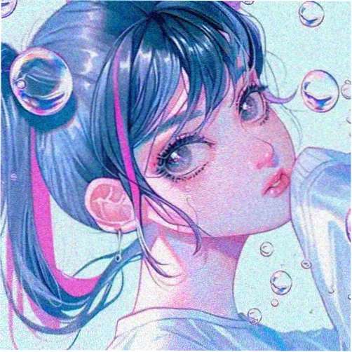 读者头像：珊瑚色点缀的叶形图标